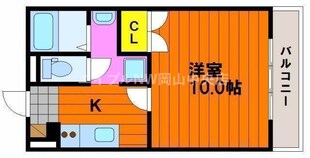 エレガンス京町の物件間取画像